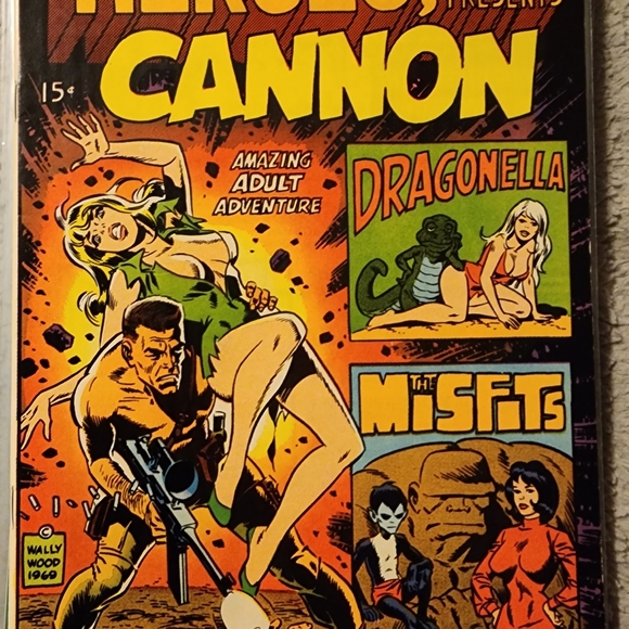 RARE HEROES, INC. PRESENTS CANNON Misfits Gang Comics 1969! - Picture 2 of 3